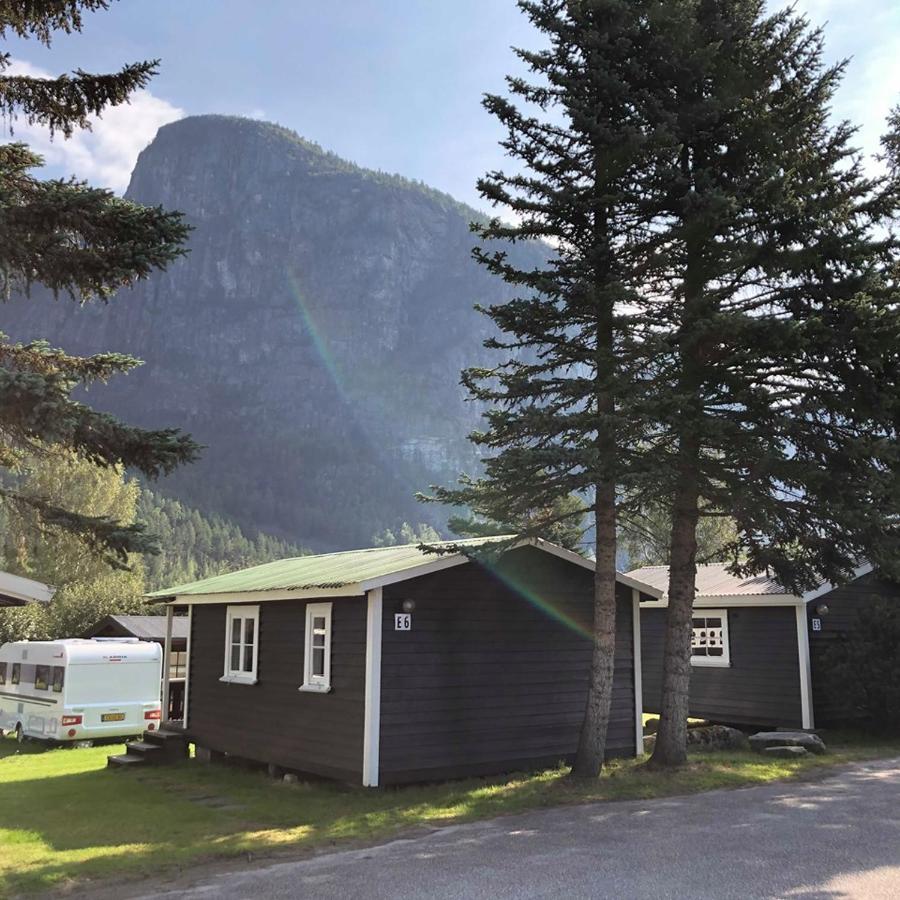 Solvgarden Camping Rysstad Экстерьер фото